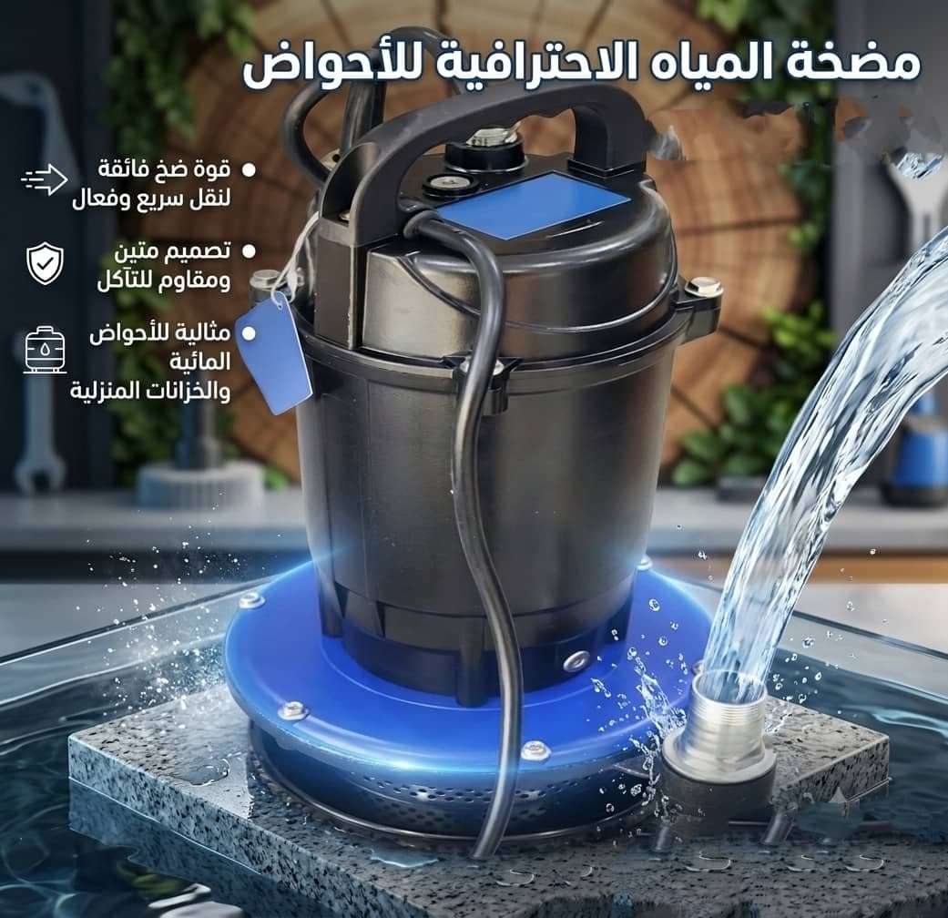 مضخات غاطسة للأحواض