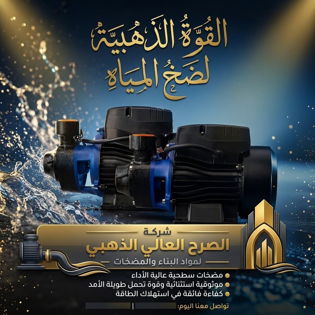 مضخات مياه سطحية